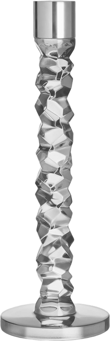 Ljusstake Carat, från Orrefors, i färgen Antracit.