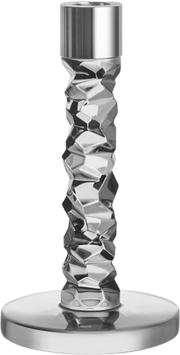 Ljusstake Carat, från Orrefors, i färgen Antracit.