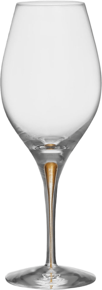 Orrefors Intermezzo Balance Vinglas 44Cl 2-Pack, från Orrefors, i färgen Gold.