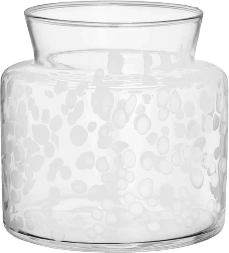 Vas Meadow, från Kosta Boda, i färgen Winter.