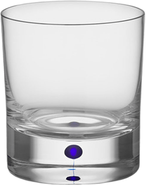 Orrefors Intermezzo Old Fashioned Glas 25Cl, från Orrefors, i färgen Blue.