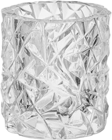 Ljuslykta Carat, från Orrefors, i färgen Clear.