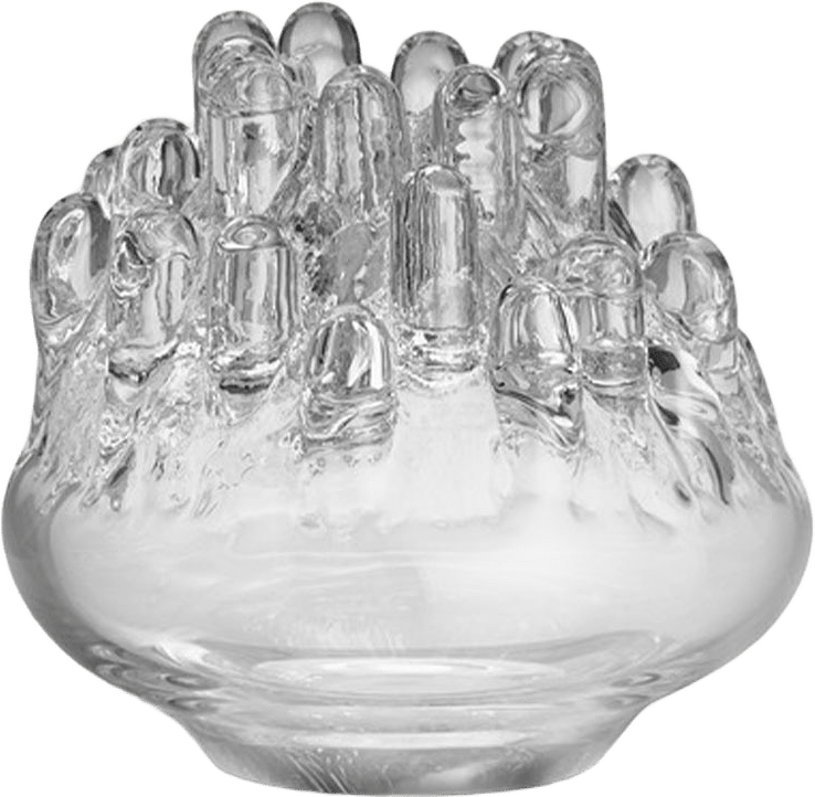 Ljuslykta Polar, från Kosta Boda, i färgen Clear.