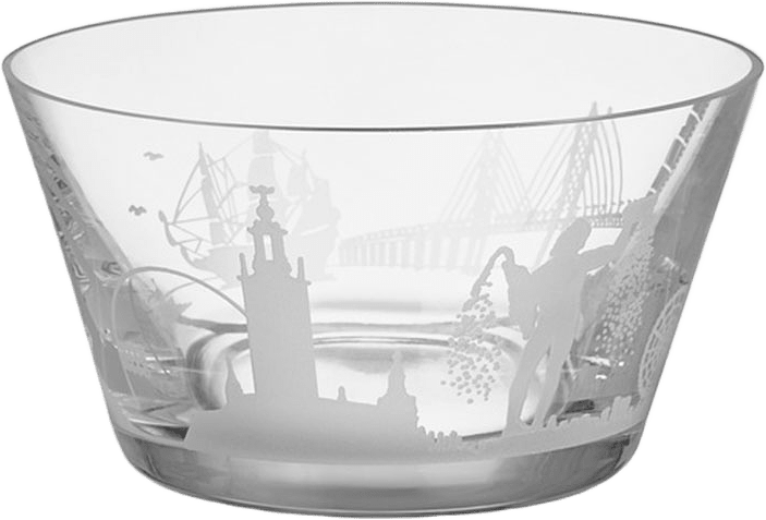 Skål Sweden, från Orrefors, i färgen Clear.