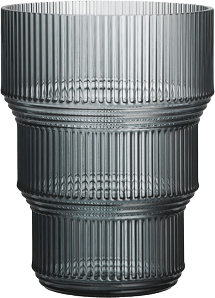 Vas Pavilion, från Kosta Boda, i färgen Grey.