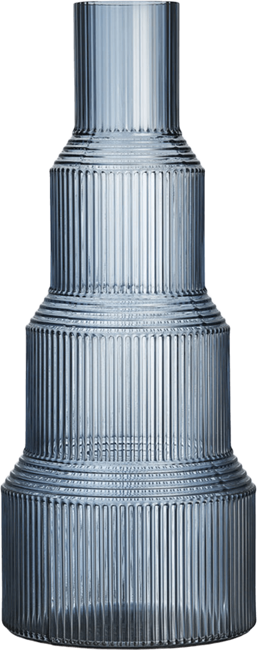 Vas Pavilion, från Kosta Boda, i färgen Blue.