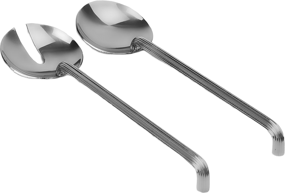 Estelle Salladsbestick, från Sagaform, i färgen Silver.