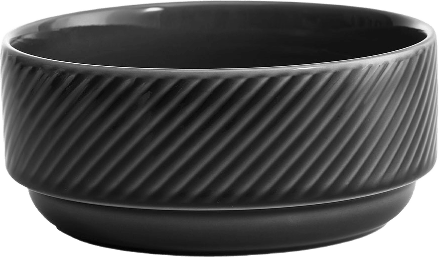 Coffee & More Djup Skål, från Sagaform, i färgen Grey.