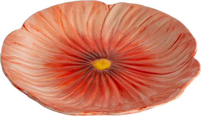 Assiett Poppy, från Byon, i färgen Red.
