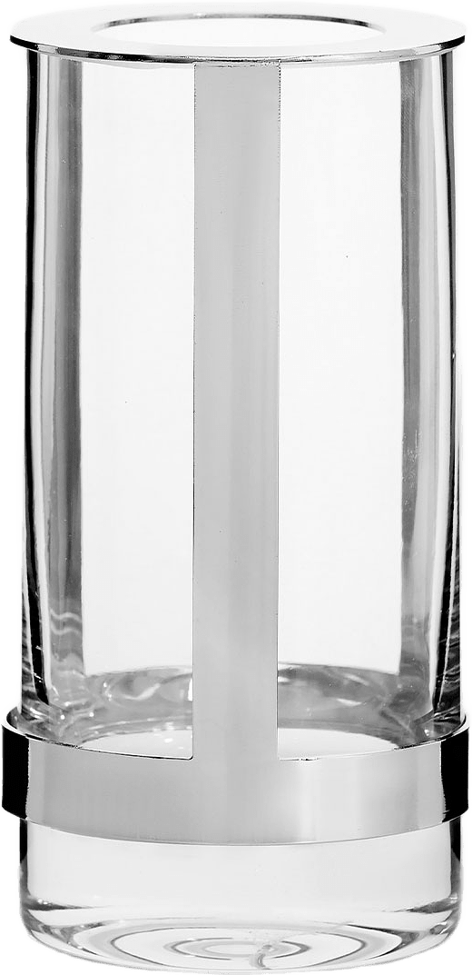 Hold Vas Liten, från Sagaform, i färgen Clear/Silver.