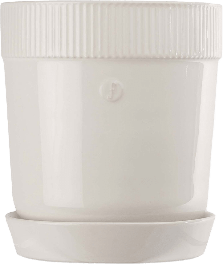 Elise Kruka Liten, från Sagaform, i färgen White.