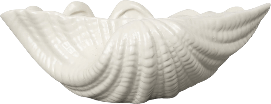 Skål Shell S, från Byon, i färgen White.