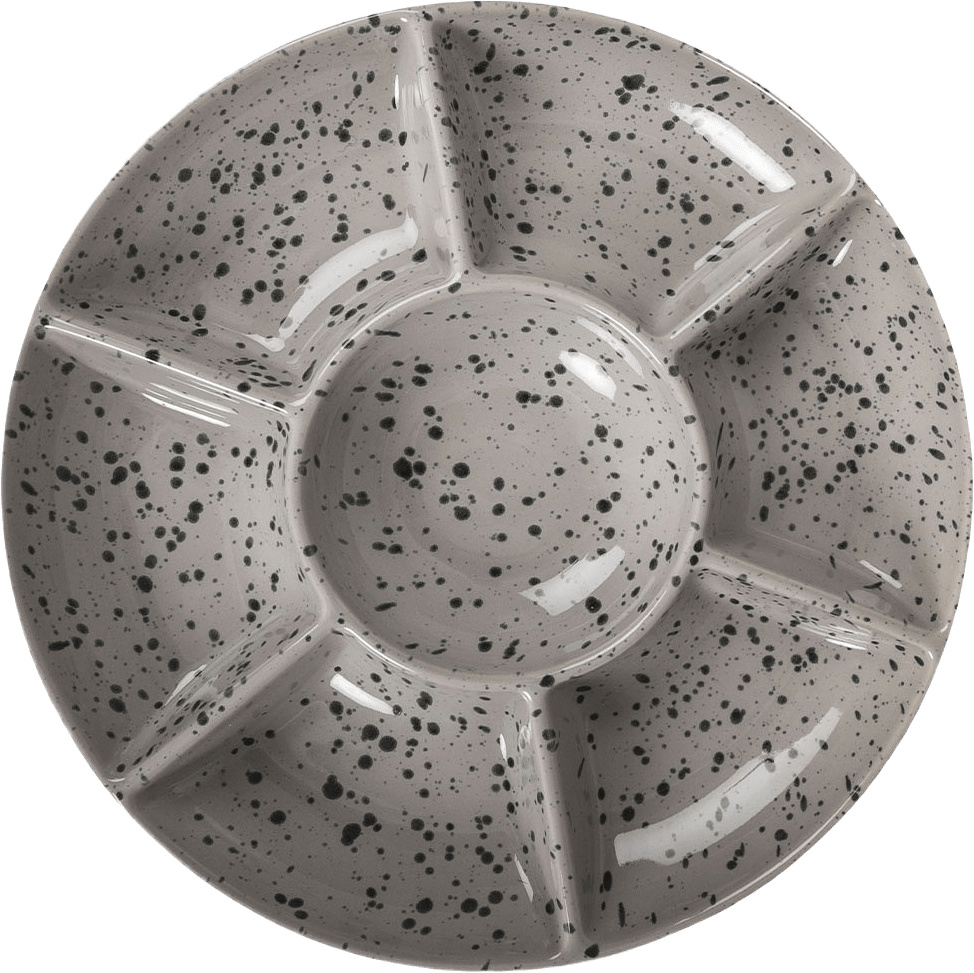 Ditte Serveringsfat, från Sagaform, i färgen Grey/Black.