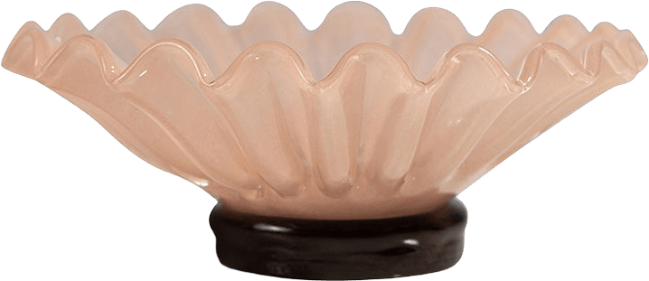 Skål Lori M, från Byon, i färgen Pink/Brown.