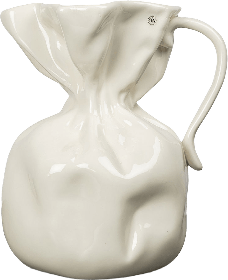 Vas Crumple, från Byon, i färgen White.