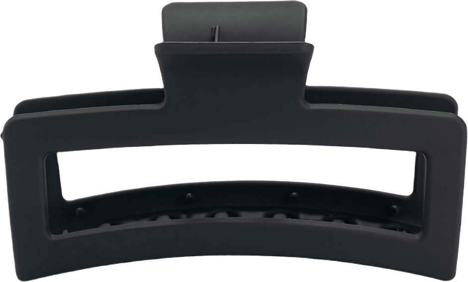 Hårklämma BELLE large square, från Appear, i färgen 27 Black.