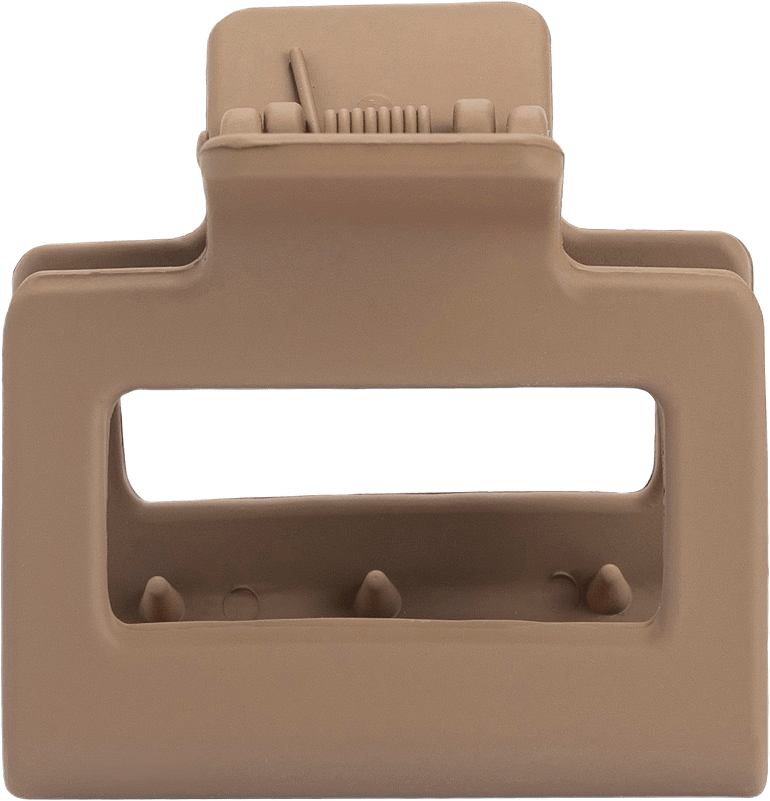 Hårklämma AURORA mini square, från Appear, i färgen 8 Mocha.