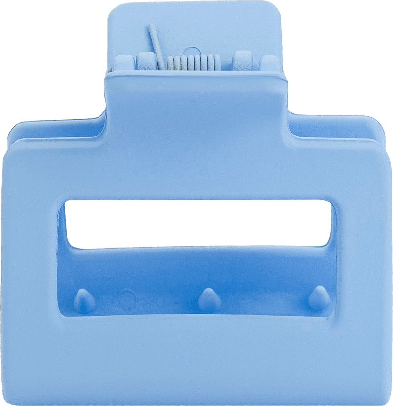 Hårklämma AURORA mini square, från Appear, i färgen 30 Bright Blue.