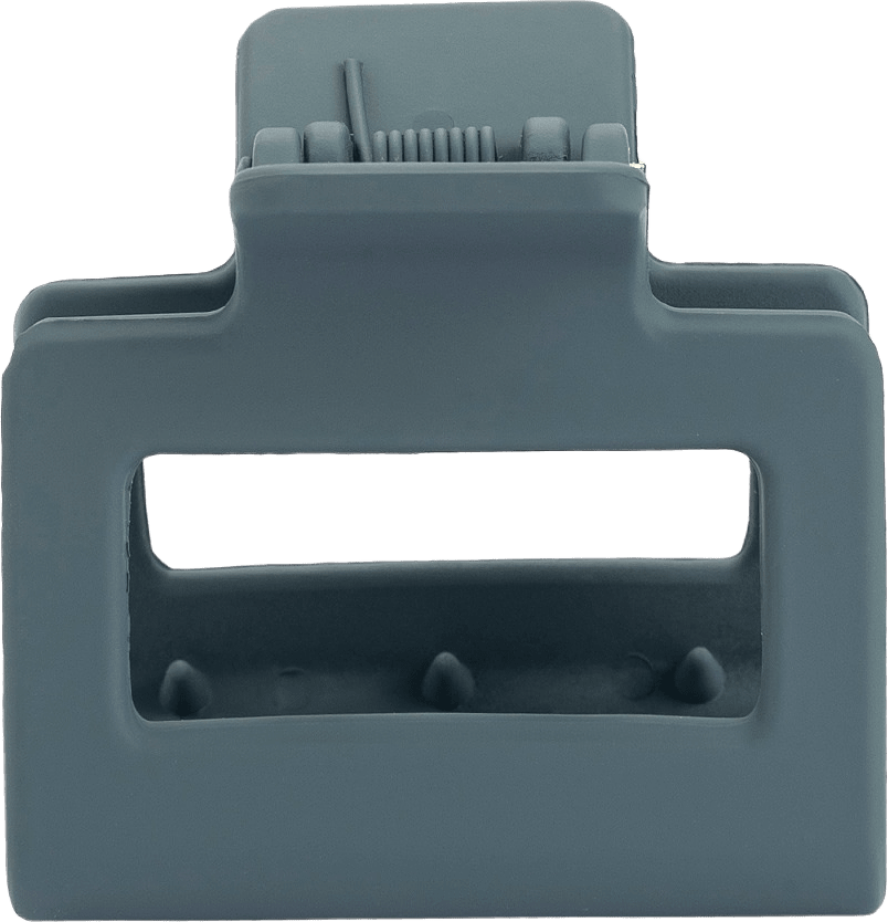 Hårklämma AURORA mini square, från Appear, i färgen 22 Blue Grey.