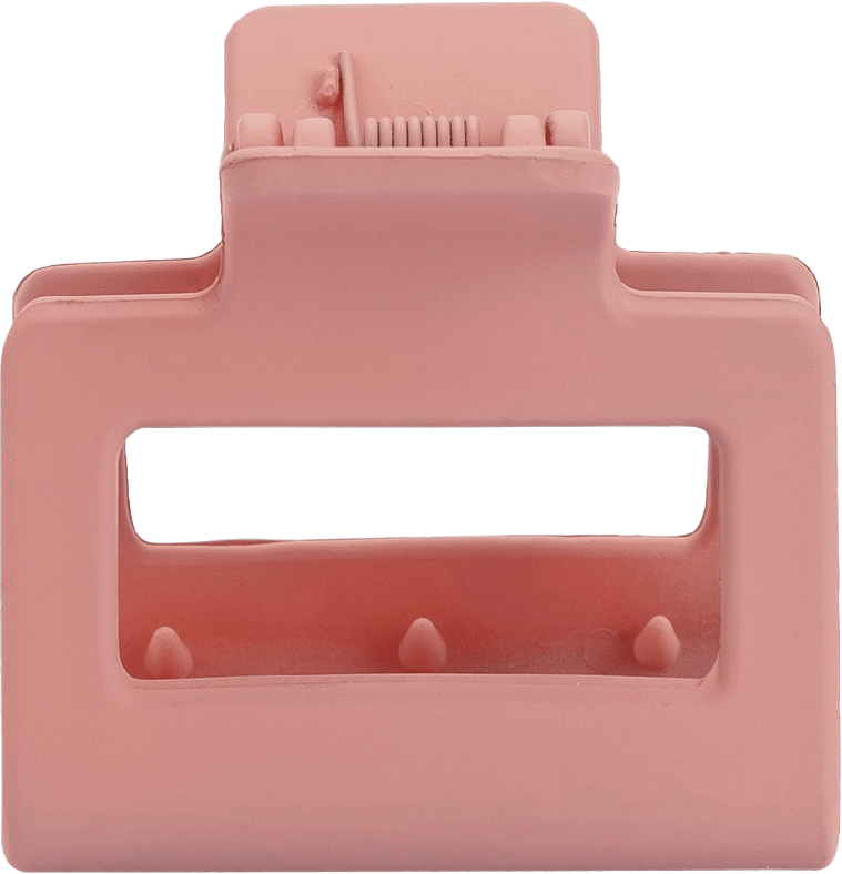 Hårklämma AURORA mini square, från Appear, i färgen 15 Dusty Pink.
