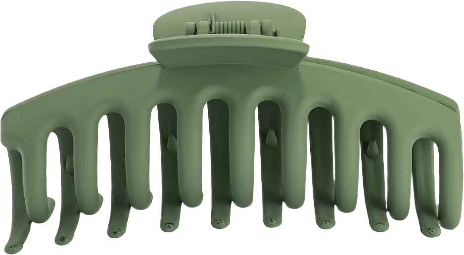 Hårklämma FIONA, från Appear, i färgen 33 Army Green.
