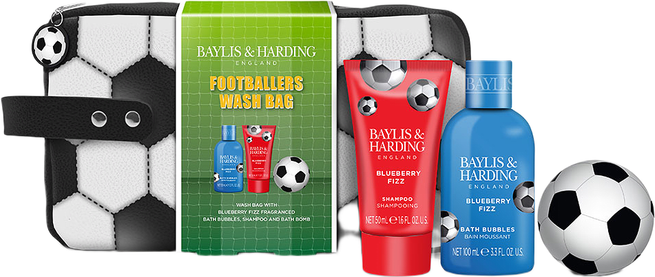 Football Wash Bag Gift Set