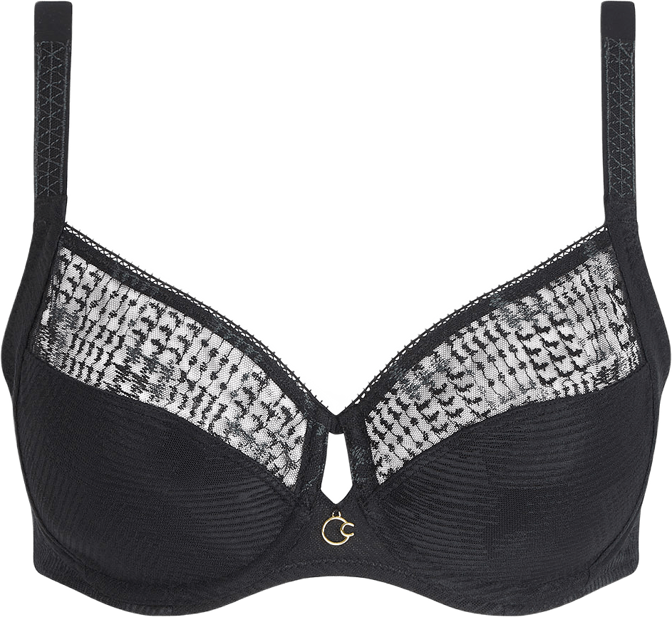 Intrigue Very Covering Underwired Bra, från Chantelle, i färgen Black.