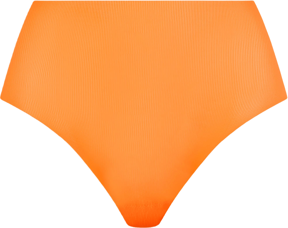 Pulpies High-Waisted Brief, från Chantelle, i färgen Clementine.