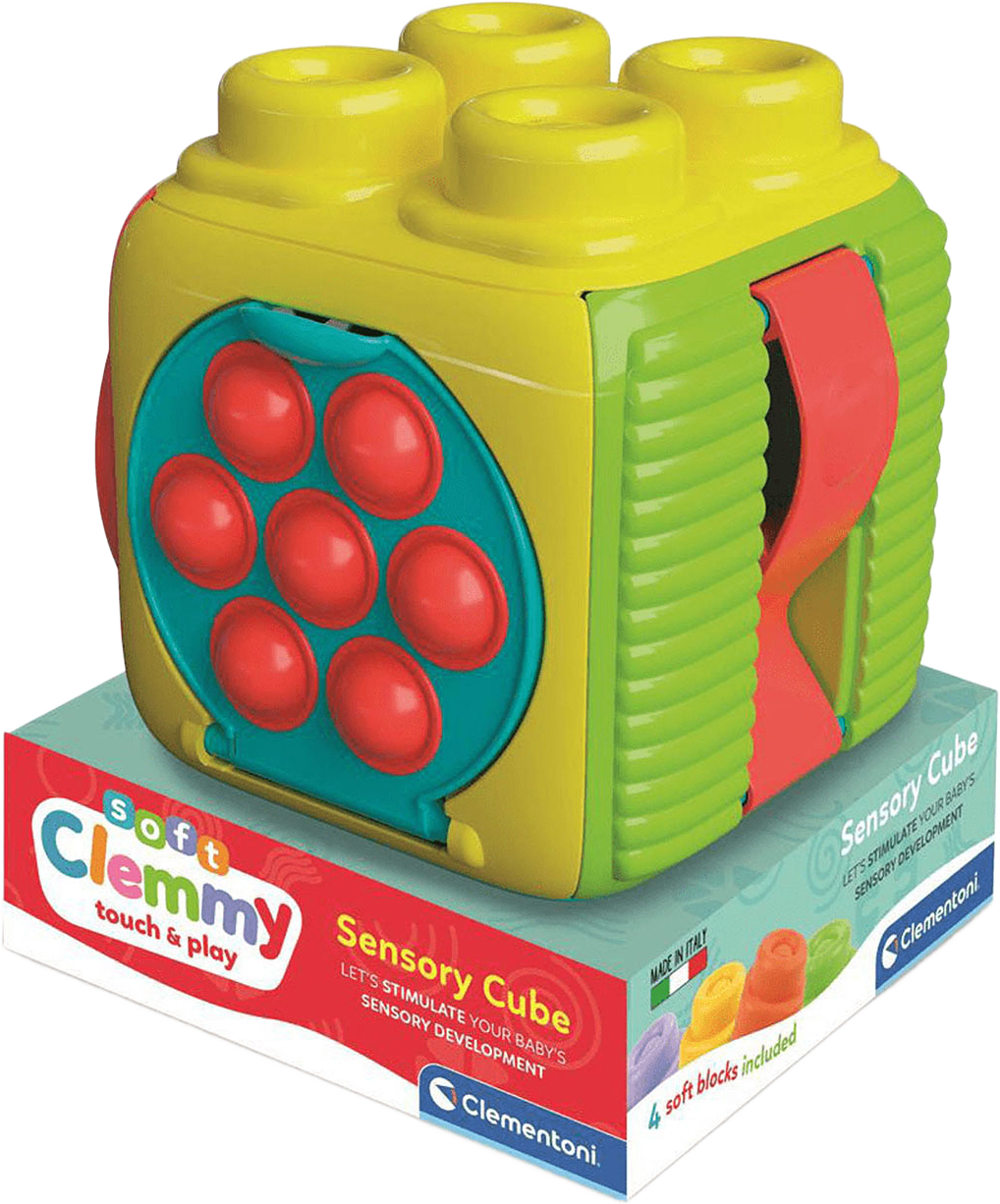 Soft Clemmy Activity Cube, från Clementoni.