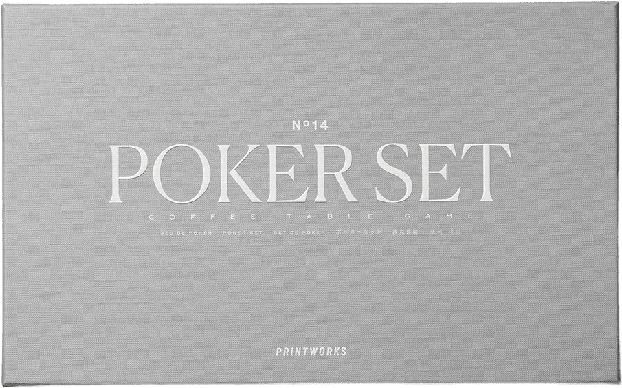 Classic - Poker Set, från Printworks.
