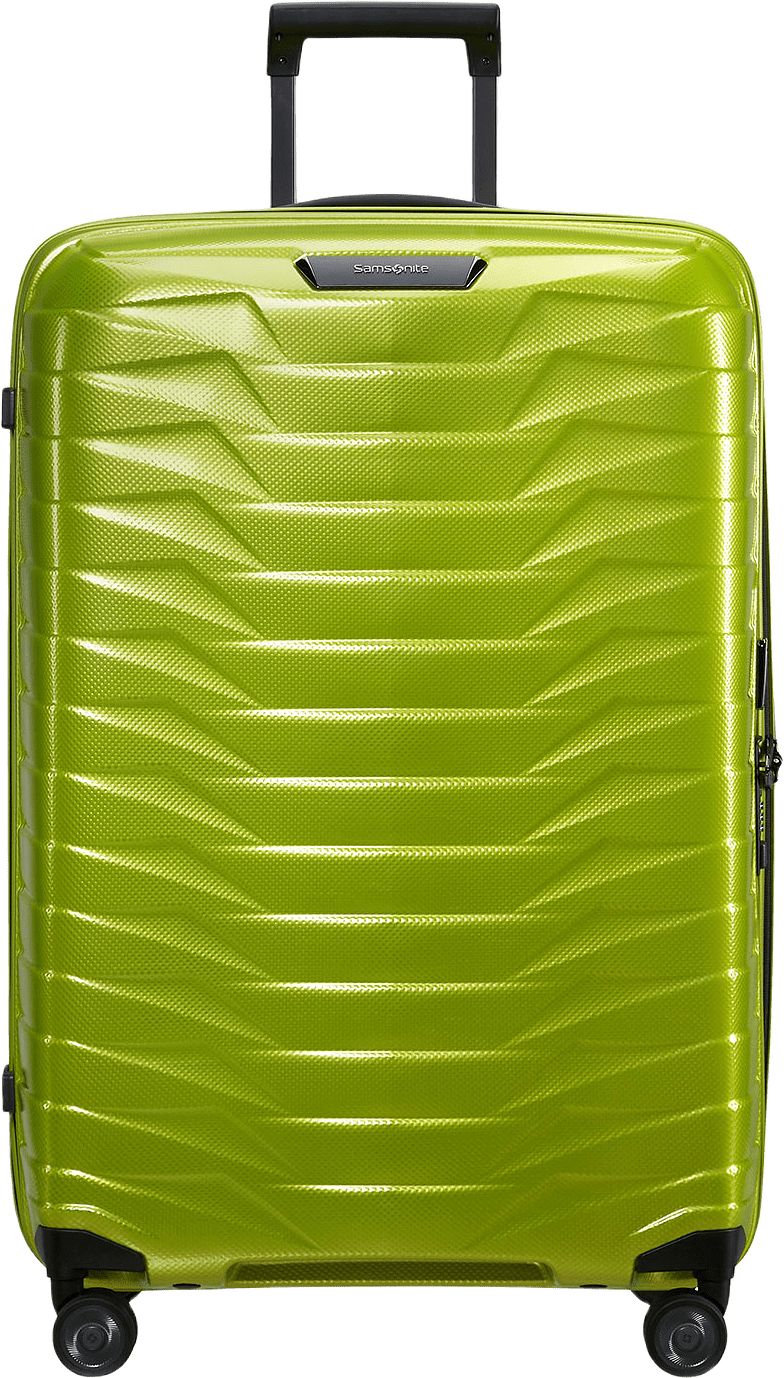 Proxis Resväska med 4 hjul 75 cm, från Samsonite, i färgen Lime.