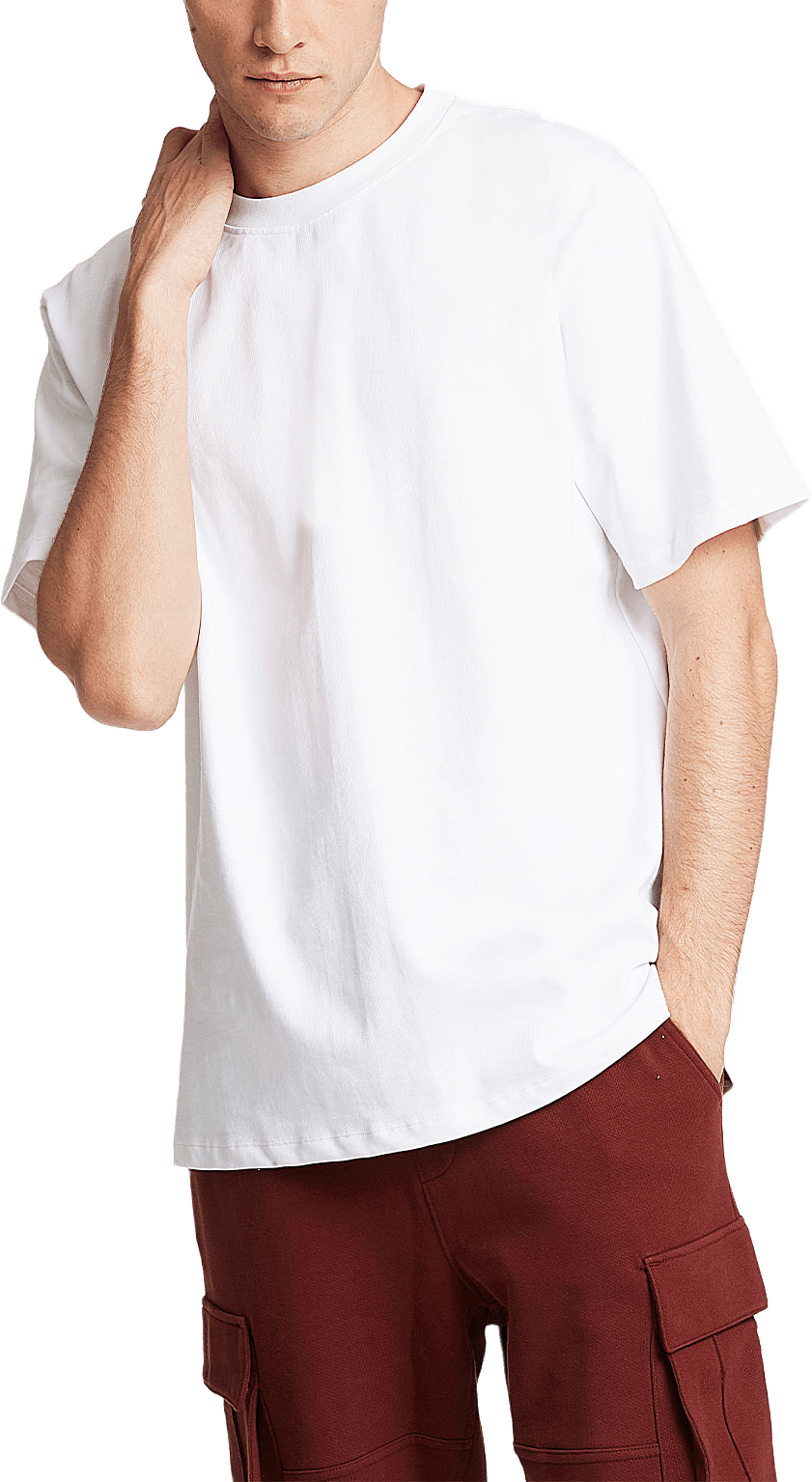 Oversize Tee, från Lindbergh, i färgen White.