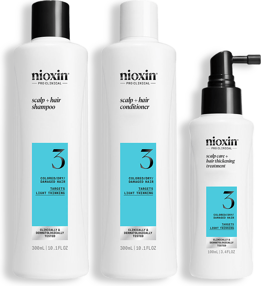 System 3 Loyalty Kit for Colored Thinning Hair