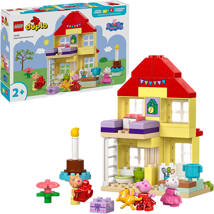 DUPLO® Greta Gris Födelsedagshus 10433