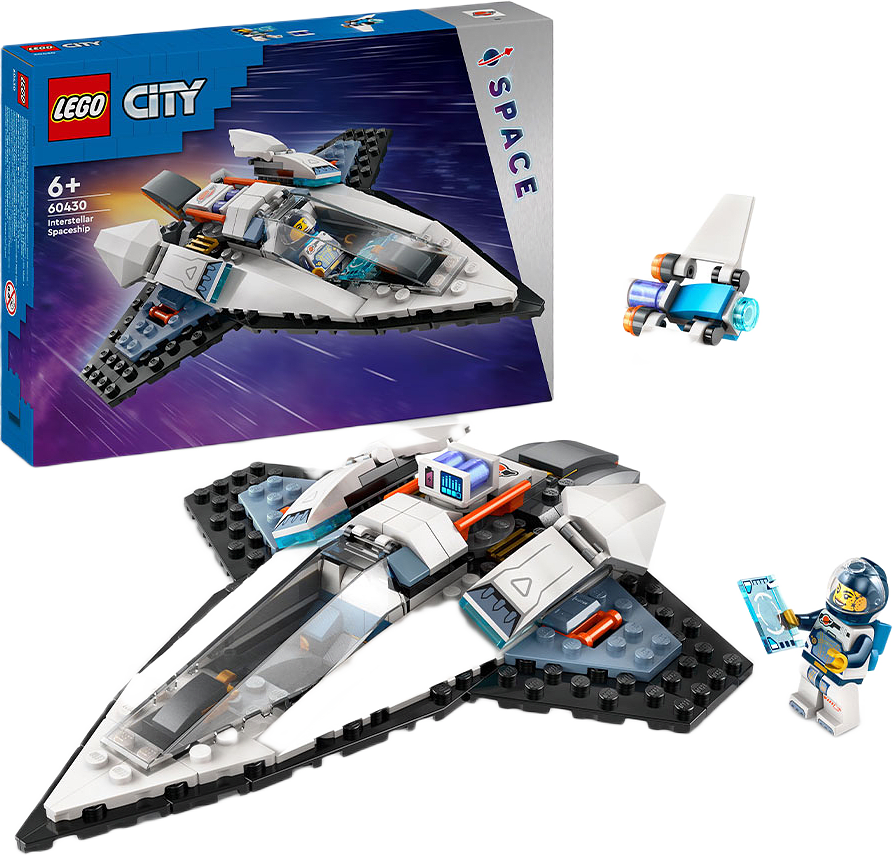 Intergalaktiskt Rymdskepp 60430, från LEGO.
