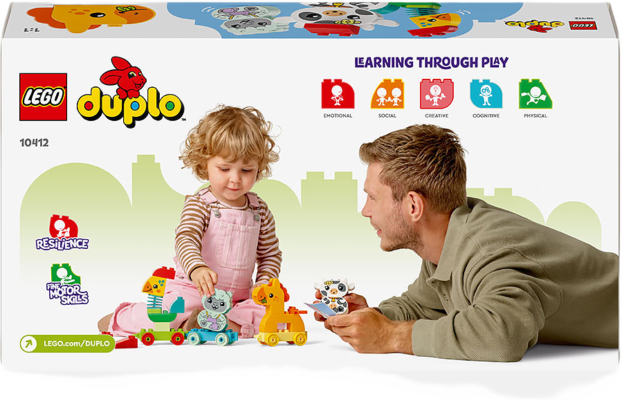 DUPLO® Mitt Första Djurtåg 10412, från LEGO.