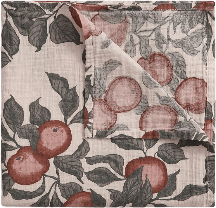 Muslin Swaddle Filt 110x110 cm, från Garbo&Friends, i färgen Pomme.