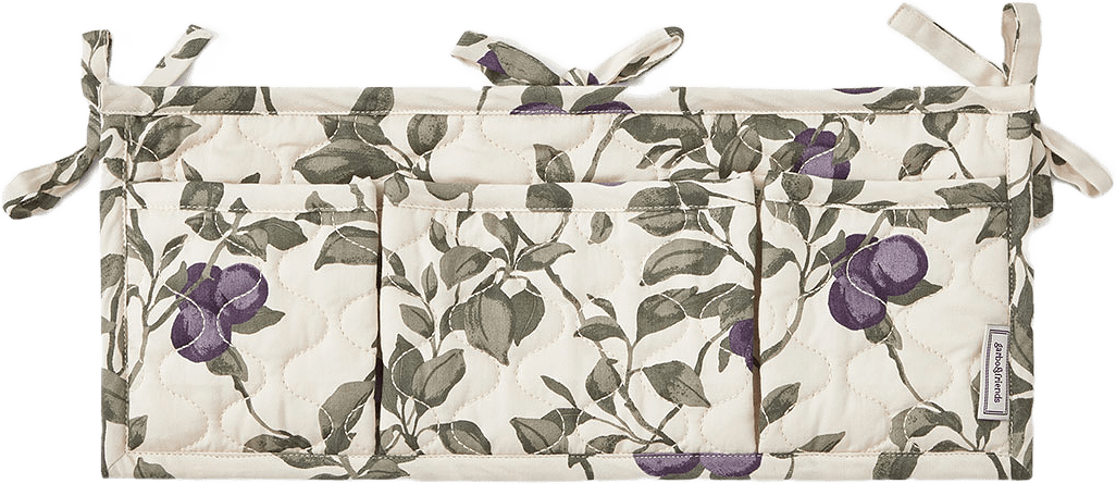 Satin Sängficka, från Garbo&Friends, i färgen Plum.