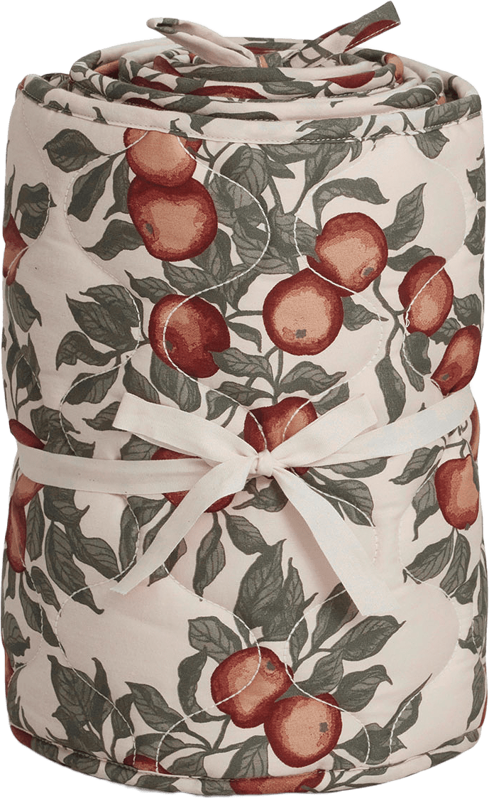 Satin Spjälskydd 360x30x0,5 cm, från Garbo&Friends, i färgen Pomme.