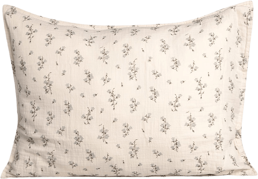 Muslin Örngott 50x60 cm, från Garbo&Friends, i färgen Bluebell.