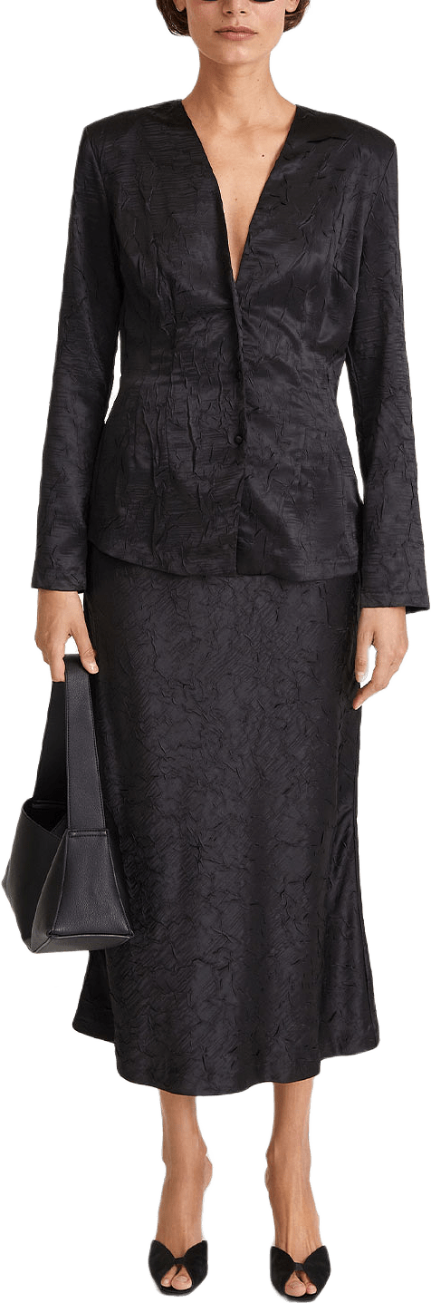 Monopoli Blouse, från Stylein, i färgen Black.