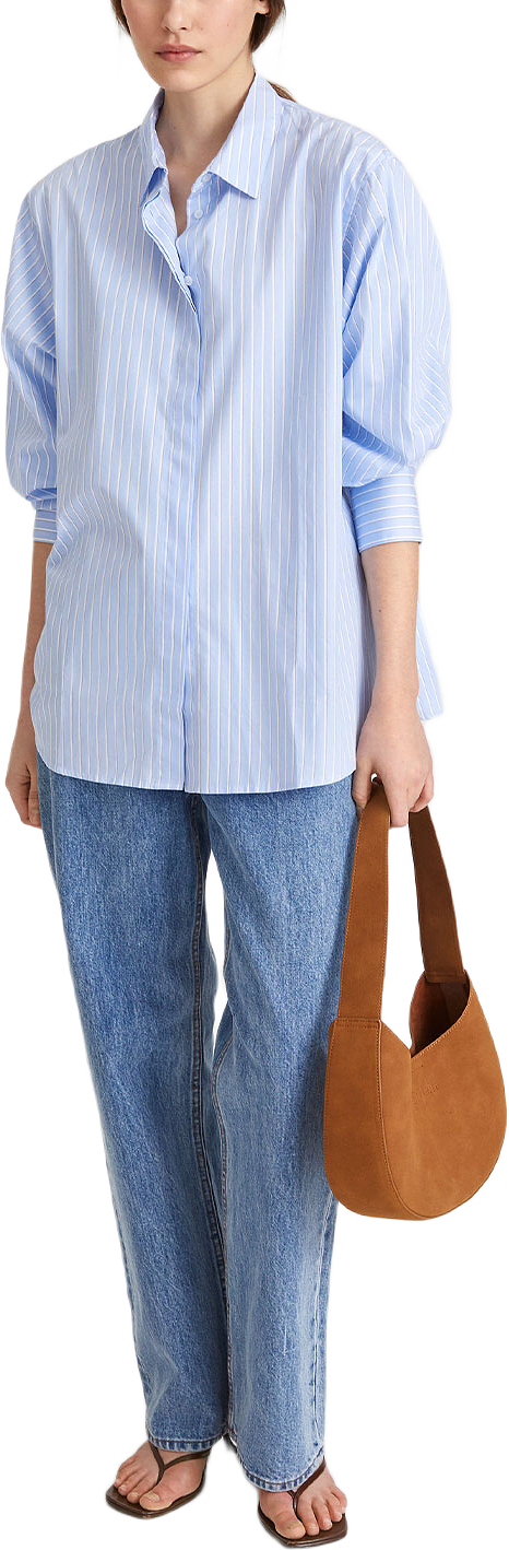 Jeanne Shirt, från Stylein, i färgen Blue Stripe.