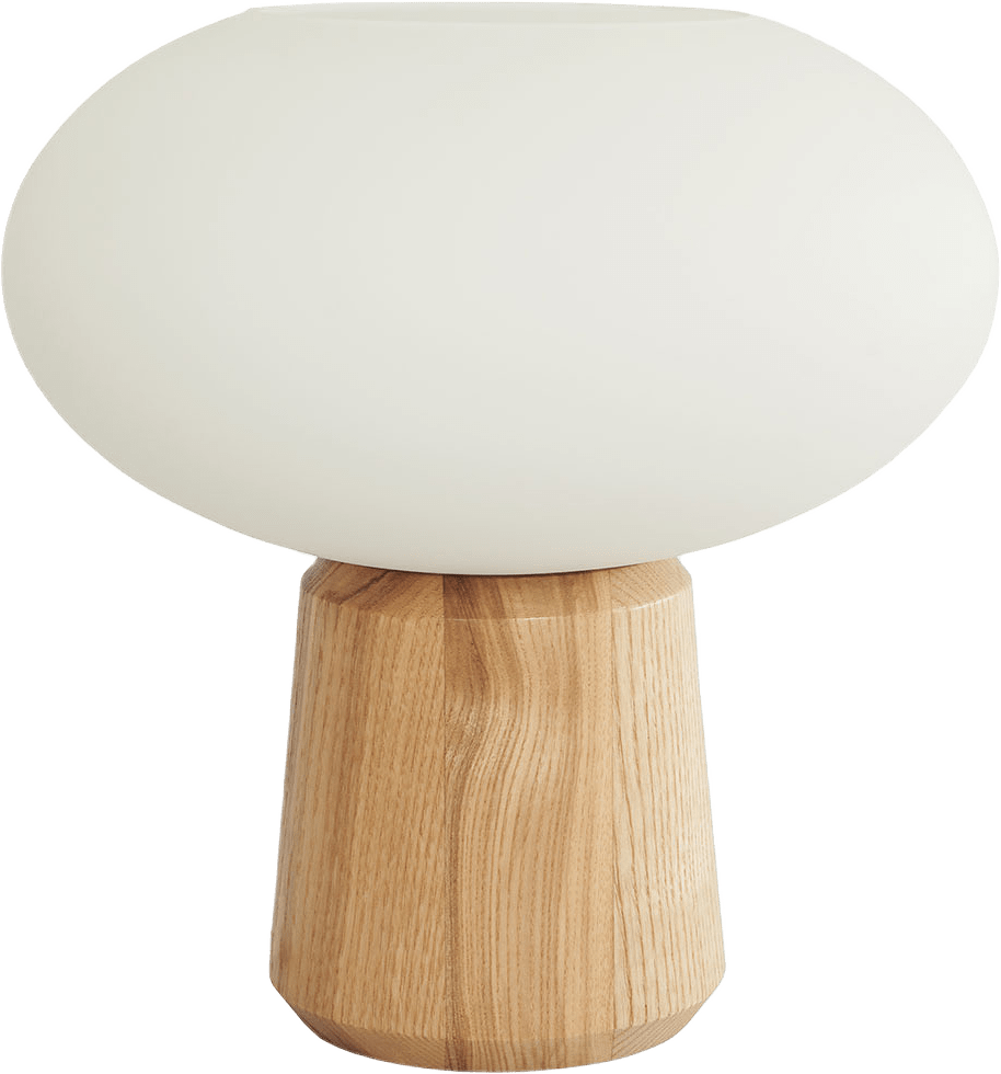 Olivia Table Natural, från Watt&Veke, i färgen White/Oak.