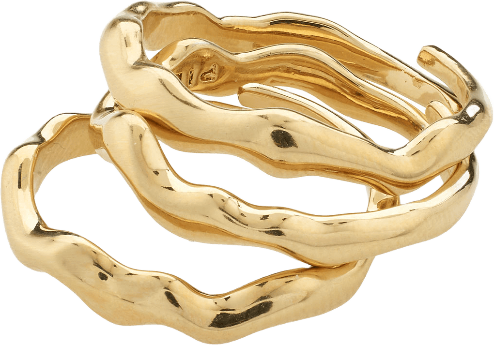 Penelope Ring, från Pilgrim, i färgen Gold Plated.