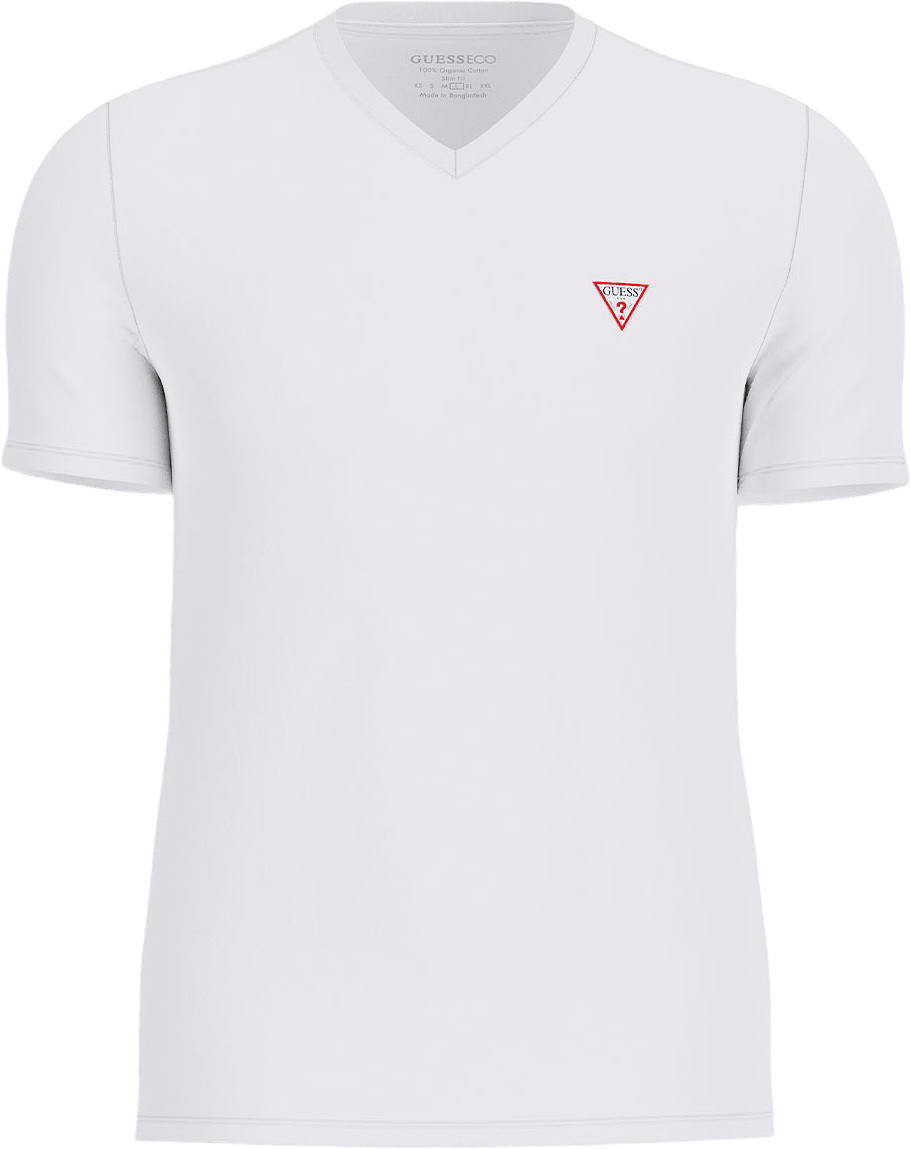 Vn Ss Core Tee T-Shirt, från Guess, i färgen Pure White.
