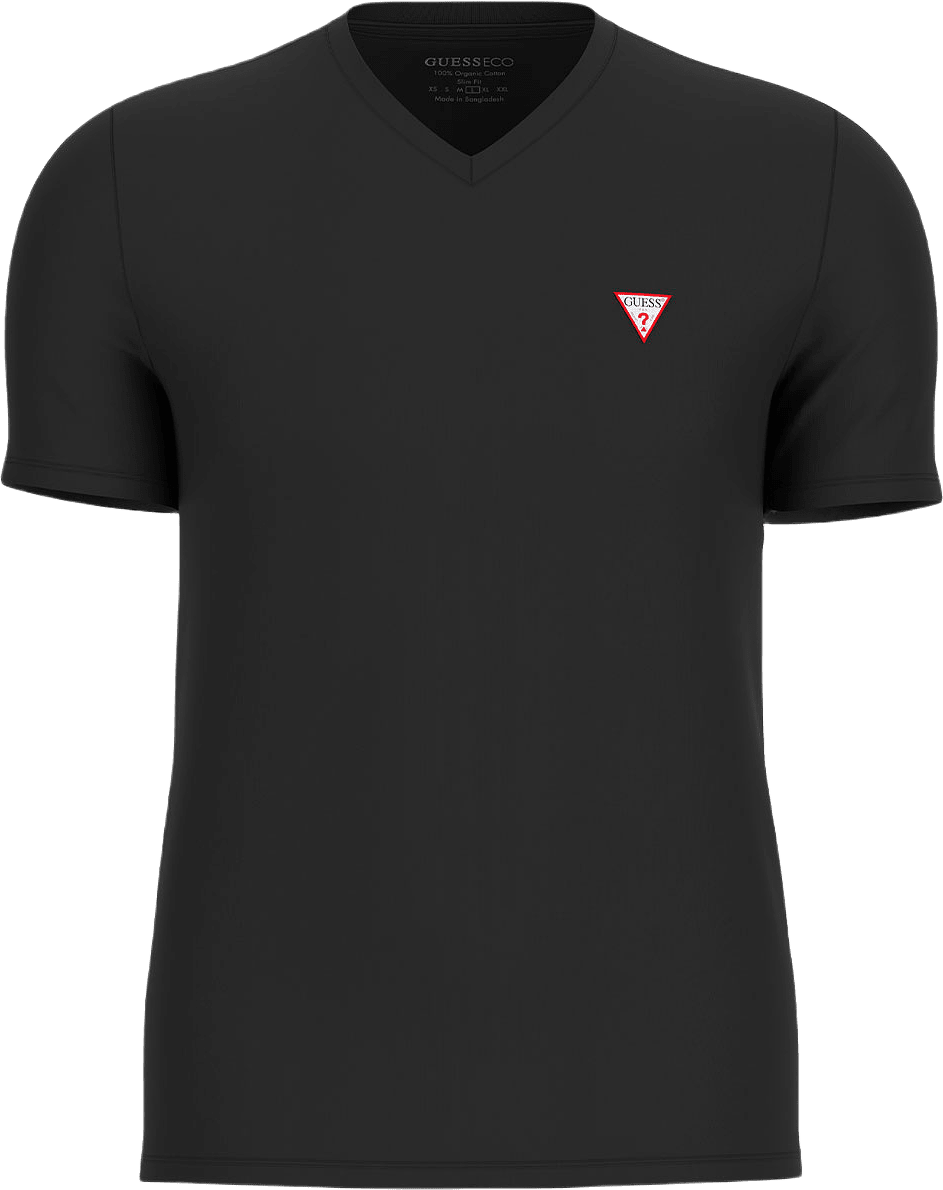 Vn Ss Core Tee T-Shirt, från Guess, i färgen Jet Black A996.