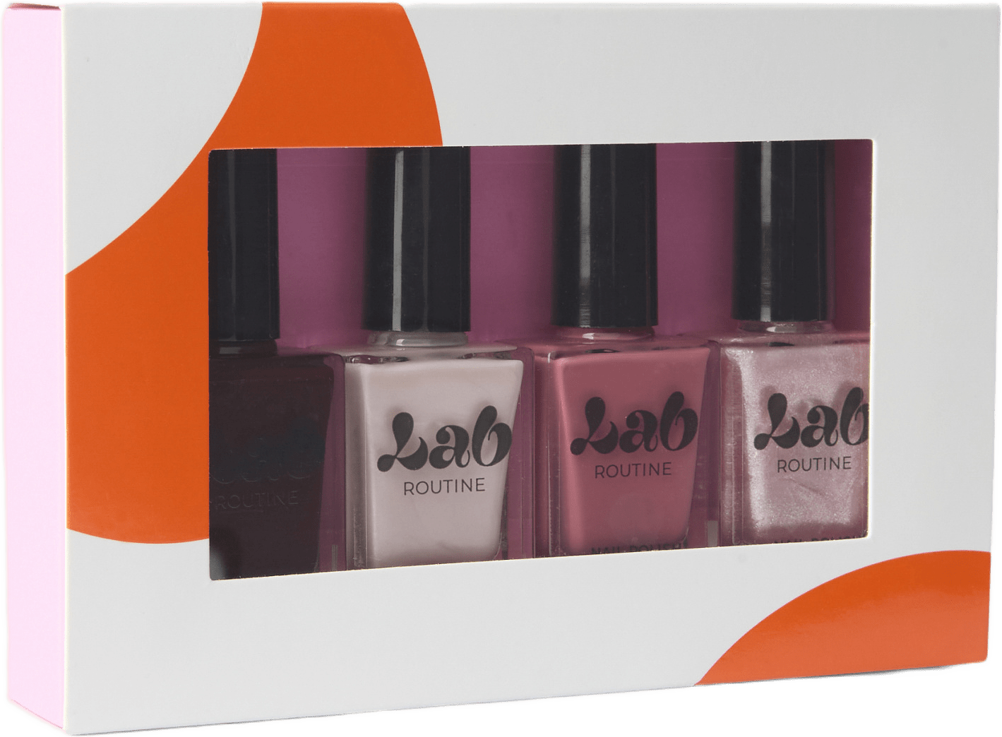 Nail Polish Kit, från Lab Routine, i färgen 1 Red.