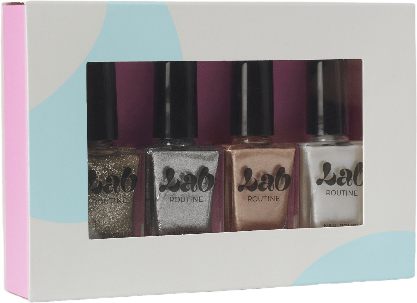 Nail Polish Kit, från Lab Routine, i färgen 2 Metallic.