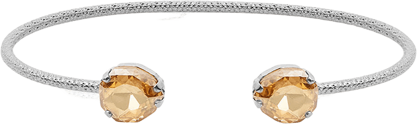 Carlotta Bracelet, från Caroline Svedbom, i färgen Rhodium.