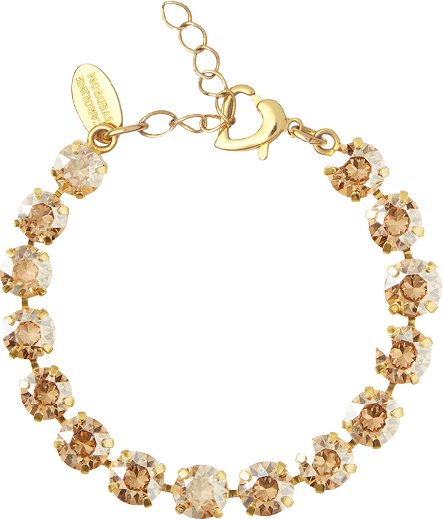 Cora Bracelet, från Caroline Svedbom, i färgen Gold.